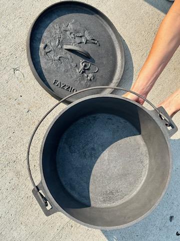 Cast iron after laser cleaning